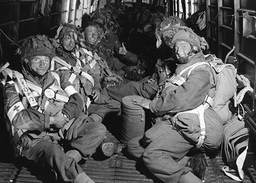 British paratroops of the 6th Airborne Division