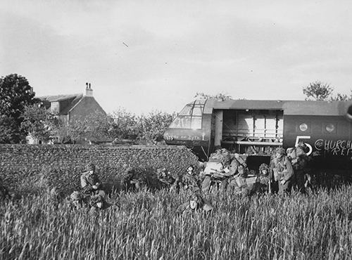 Glider troops of 6th Airborne Division
