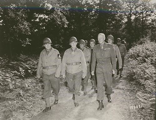 Senior American Officers in Normandy