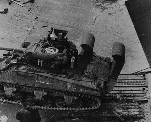 Sherman of 8th Inf Div, 4th Inf Regt