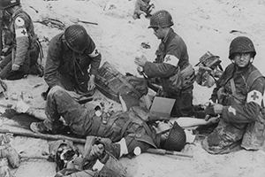 Browse Medics at work Utah Beach