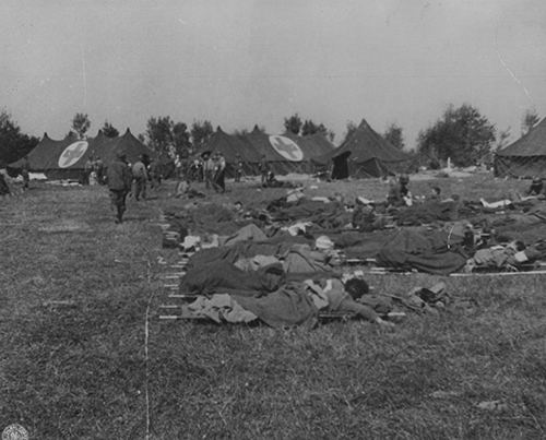 Casualties from the initial beachhead landings