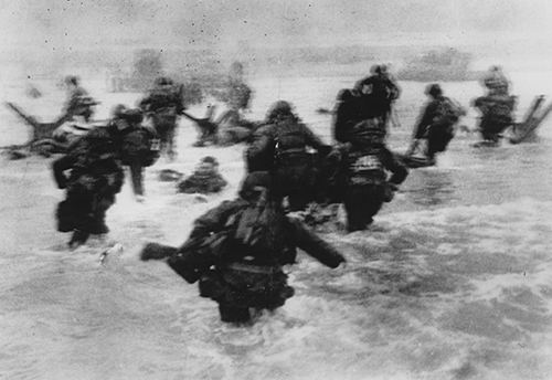 One of the famous Robert Capa photographs