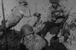 U.S. Army Rangers resting