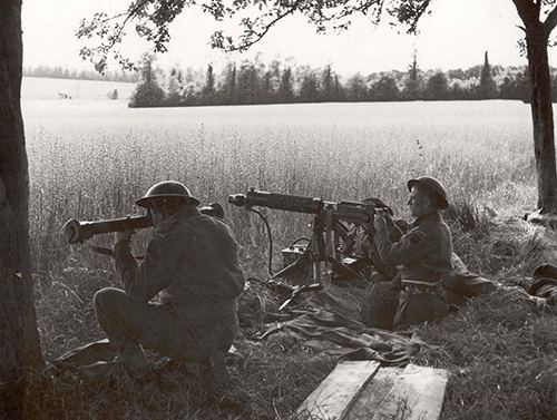 2nd Chesires' Vickers Machine Gun