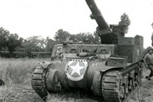 Browse A self-propelled 155mm M12 GMC