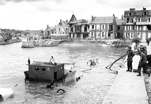 Port en Bessin June 1944