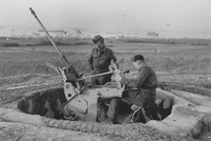 Browse German anti aircraft gun Gold Beach