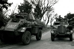 Humber Car with Chaplain