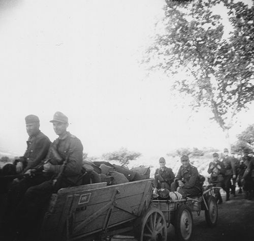 German Infantry on the march