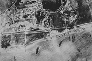 Soldiers landing on Juno Beach at Bernierres