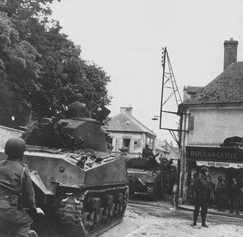 Canadian Troops in Courseulles