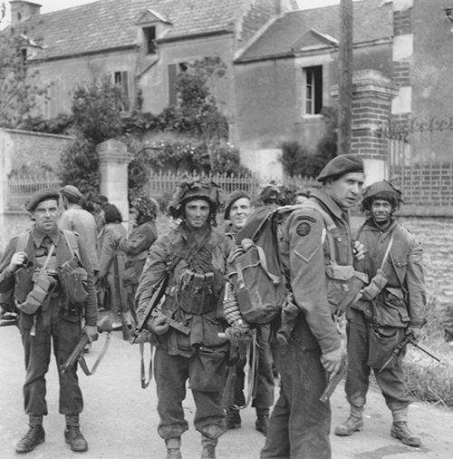 British Paratroopers and Commandos