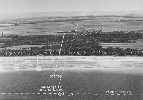 Sword Beach to the right of Queen White sector
