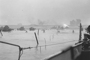 The landings opposite strongpoint Cod