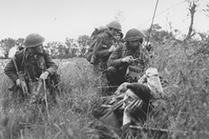 Signallers from 3rd Infantry Division
