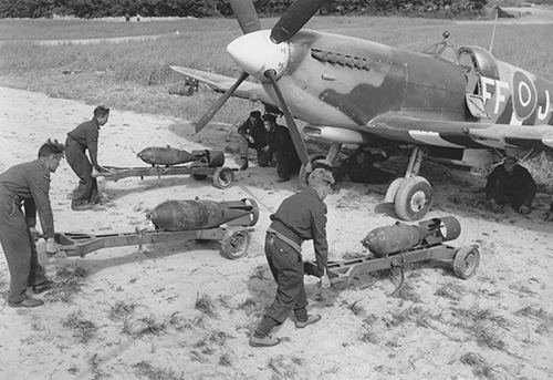Supermarine Spitfire 132 Squadron RAF