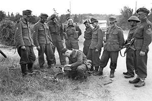 Browse German prisoners captured near Tilly sur Seulles