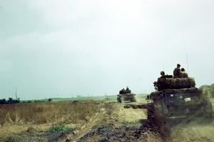7th Armoured Division Cromwell A27M tanks