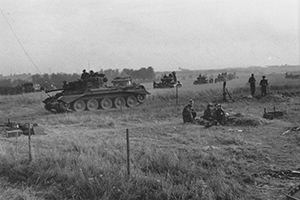 Cromwell tanks of Northamptonshire Yeomanry