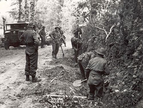 Soldiers of the 6th Durham Light Infantry