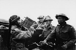 A dispatch rider