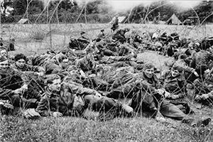 German prisoners of war prisoners in Normandy