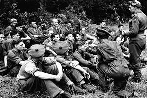 No. 18 Platoon, (9 Cameronians).