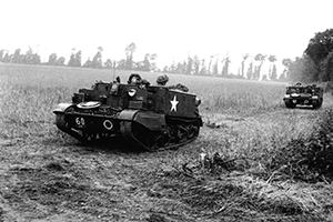 Universal carriers of 15th (Scottish) Division