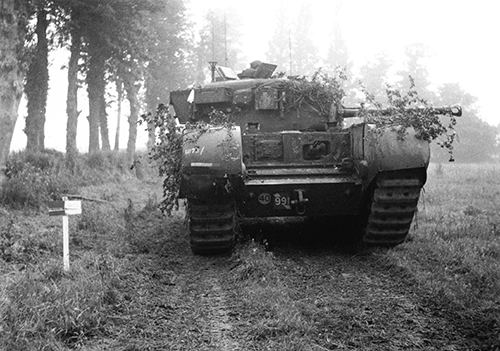Churchill tank of 7th Royal Tank Regiment