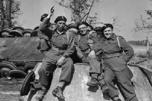 1st Polish Armoured Division troops