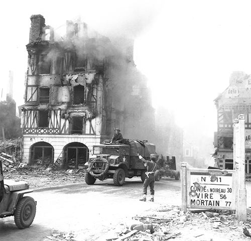 Canadian MP in Falaise