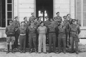 Montgomery and his commanders.