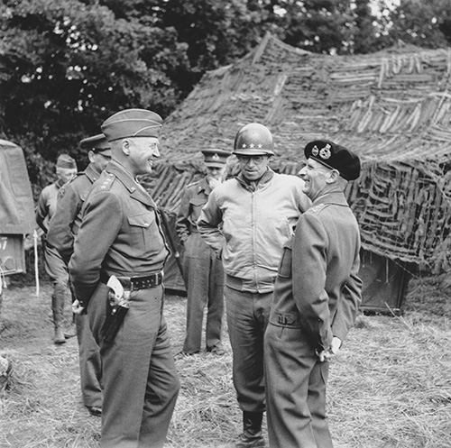 Patton, Bradley and Montgomery