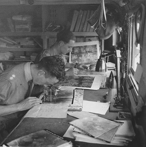 XII Corp's Army Photographic Interpretation Section