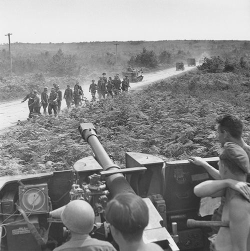 The attack south of Aunay-sur-Odon