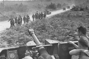 Browse The attack south of Aunay-sur-Odon