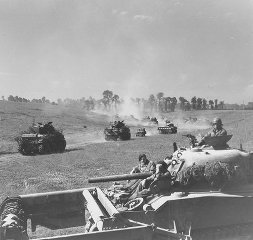 Fort Garry Horse Shermans