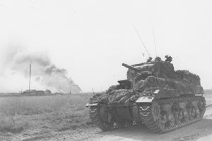 A Canadian RAM artillery observation tank