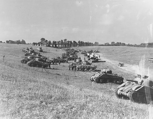 Fort Garry Horse Shermans