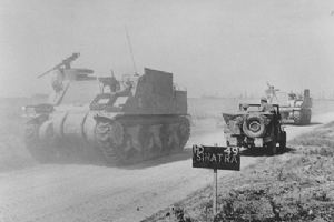 Converted Priest self-propelled guns