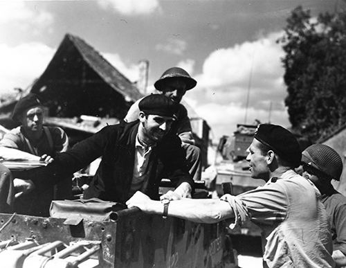 Lt. Col. M.B.K. Gordon, talking D. Sharp.