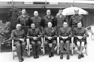 Senior commanders of the First Canadian Army, May 1945