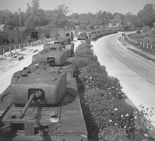 Churchill Mk IV tanks