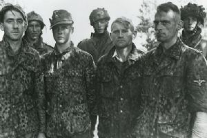 Four German SS prisoners (BU 1159)