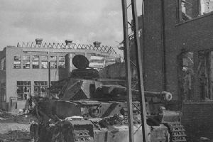Panzerkampfwagen IV knocked out by Pat Barnett