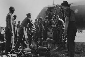 Loading Gliders prior to embarkation