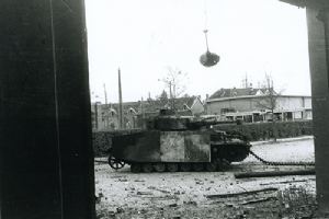 Panzer IV Ausf G put out combat