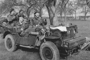 Major-General Bols and Brigadier Hill