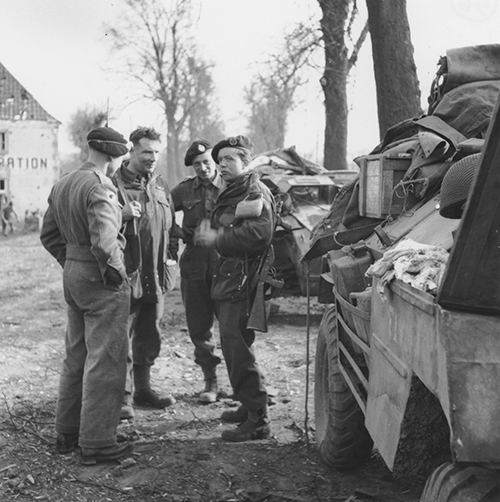 Troops of the 3rd Paratroop Brigade